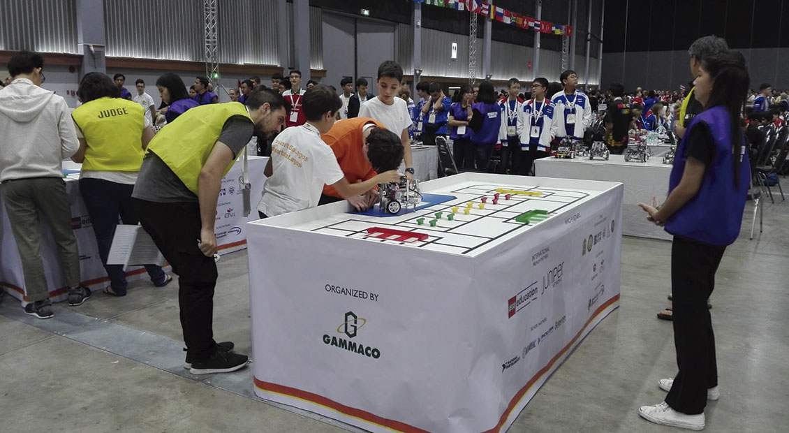 Los Ga-Legos participaron en la Olimpiada Mundial de Robótica junto a cerca de 500 equipos procedentes de 60 países.